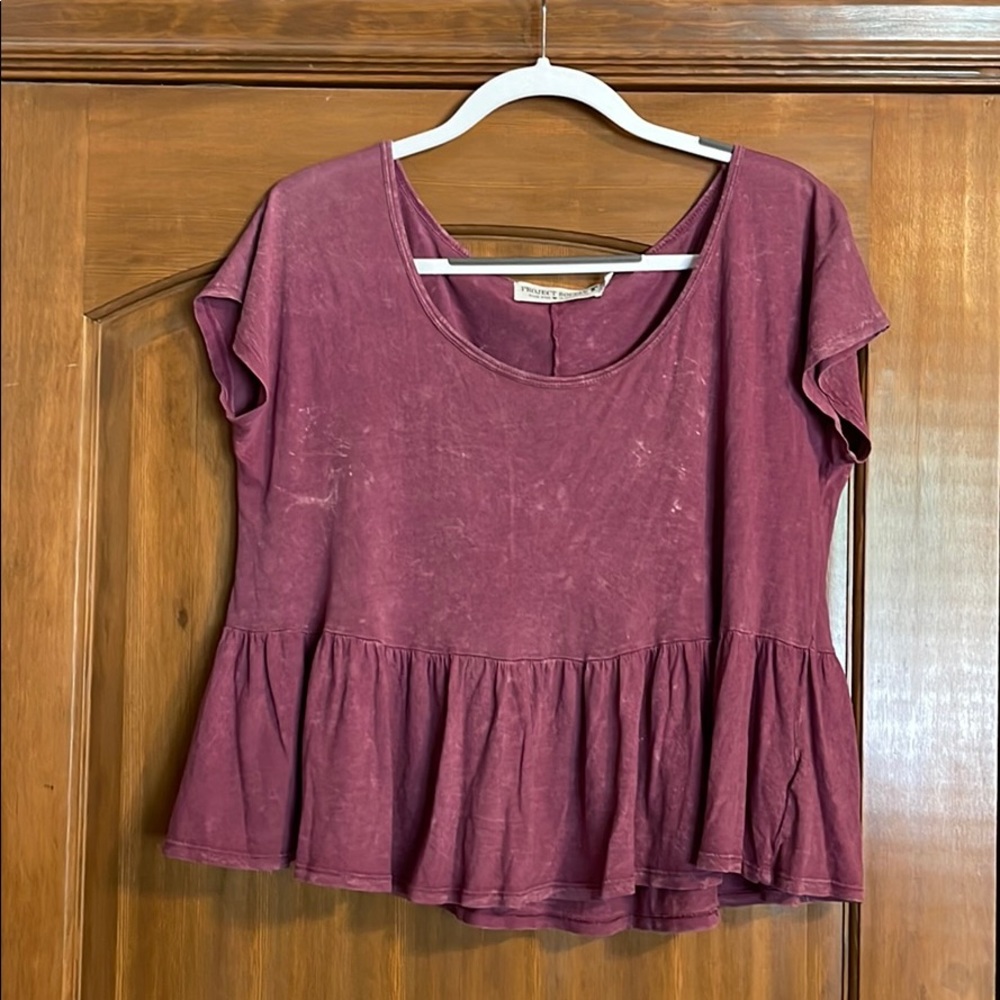 Peplum top